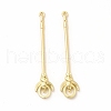Rack Plating Alloy Big Pendants PALLOY-E025-15G-1