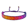 Friendship Arrows Loom Pattern MIYUKI Seed Beads Bracelets for Women BJEW-Z013-24A-2