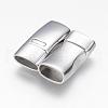 304 Stainless Steel Magnetic Clasps with Glue-in Ends STAS-G143-83B-2