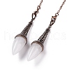 Natural Quartz Crystal Dowsing Pendulums G-L524-06R-07-1