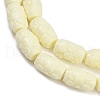 Synthetic Coral Carved Beads Strands CORA-R050-01-3
