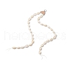 Natural Cowrie Shell Pendant Decorations HJEW-JM03040-1