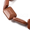 Synthetic Goldstone Beads Strands G-S386-A06-4