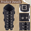 Adjustable Imitation Leather Cord Bracelet AJEW-WH0010-51B-6