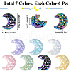 SUNNYCLUE 7 Colors Opaque Acrylic Beads MACR-SC0001-70-2