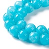 Natural White Jade Imitation Amazonite Beads Strands G-I299-F04-10mm-3