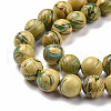 Natural Verdite Stone Beads Strands G-C242-03D-4