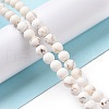 Natural Magnesite Round Bead Strands X-G-L358-4mm-02-2