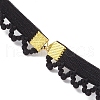 Brass Sun Moon Star Tassel Thigh Leg Chains AJEW-AN00637-01-5