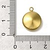 Ion Plating(IP) 304 Stainless Steel Pendant Cabochon Settings STAS-I310-28G-3