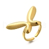 304 Stainless Steel Open Cuff for Women RJEW-B109-02G-04-4