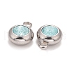 304 Stainless Steel Charms STAS-G133-13F-3