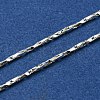 Brass Chain Necklaces MAK-F013-01S-B-2