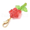 Flower Pendant Decorations HJEW-JM03272-02-5