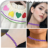 Gorgecraft 4 Cards 2 Styles  Polyester Wavy Fringe Trim Ribbon DIY-GF0009-48A-5