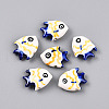 Handmade Porcelain Beads PORC-N009-08C-1