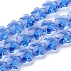 Transparent Glass Beads GLAA-Q066-10mm-C08-1