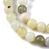 Natural New Jade Beads Strands X-G-F591-16-8MM-5
