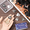 SUNNYCLUE 32Pcs 8 Styles Alloy Enamel Pendants ENAM-SC0005-13B-3