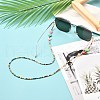 Glass Seed Beads Eyeglasses Chains AJEW-EH00383-04-2