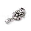304 Stainless Steel Pendants STAS-G285-10AS-3