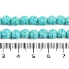 Synthetic Coral Carved Beads Strands CORA-C003-01D-4