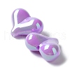 Opaque Acrylic Beads X-MACR-D082-03-3