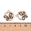 Alloy Enamel Pendants PALLOY-N176-92KCG-3