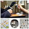 Square Acrylic Loose Diamond Storage Box with Sponge CON-WH0095-96-6