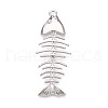 Brass Big Pendants KK-N268-02P-1