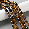 Natural Tiger Eye Beads Strands G-B135-A01-01-1