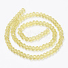 Glass Beads Strands EGLA-A034-T4mm-D03-2