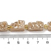 Electroplated Natural Druzy Agate Beads Strands G-R012-A02-01-4