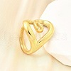 304 Stainless Steel Cuff Rings RJEW-D320-07G-3
