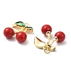 Brass Enamel Pendants KK-L237-018G-2