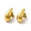 304 Stainless Steel Stud Earing for Women Men STAS-P319-35G-1