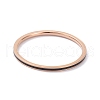 1mm Simple Enamel Finger Ring for Girl Women RJEW-C012-04E-RG-02-2
