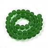 Transparent Glass Beads Strands GLAA-T032-T10mm-MD07-2