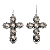 Alloy Glass Dangle Earrings for Women EJEW-U053-03AS-01-4