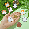 8Pcs 8 Styles Acrylic Brooches FIND-CJ0001-94-5