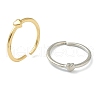 Brass Cuff Rings RJEW-L100-006-1