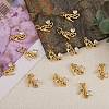 20Pcs Brass Micro Pave Cubic Zirconia Stilettos Charms ZIRC-SZ0001-91-4