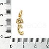 Brass Micro Pave Cubic Zirconia Pendants KK-M273-01G-J-3