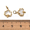 Ion Plating(IP) 304 Stainless Steel Charms STAS-Q335-05G-3