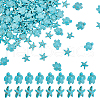 ARRICRAFT 4 Strands 2 Style Synthetic Turquoise Beads Strands G-AR0004-28-1
