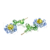 Glass Beaded Pendants GLAA-C028-06A-3