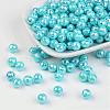 Faceted Colorful Eco-Friendly Poly Styrene Acrylic Round Beads SACR-K001-8mm-62-2