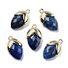 Natural Dyed Lapis Lazuli Pendants G-U019-03A-11-1