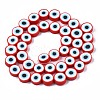 Handmade Polymer Clay Beads Strands CLAY-S096-041D-2