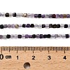 Natural Purple Fluorite Beads Strands G-RM2025-32B-04-3